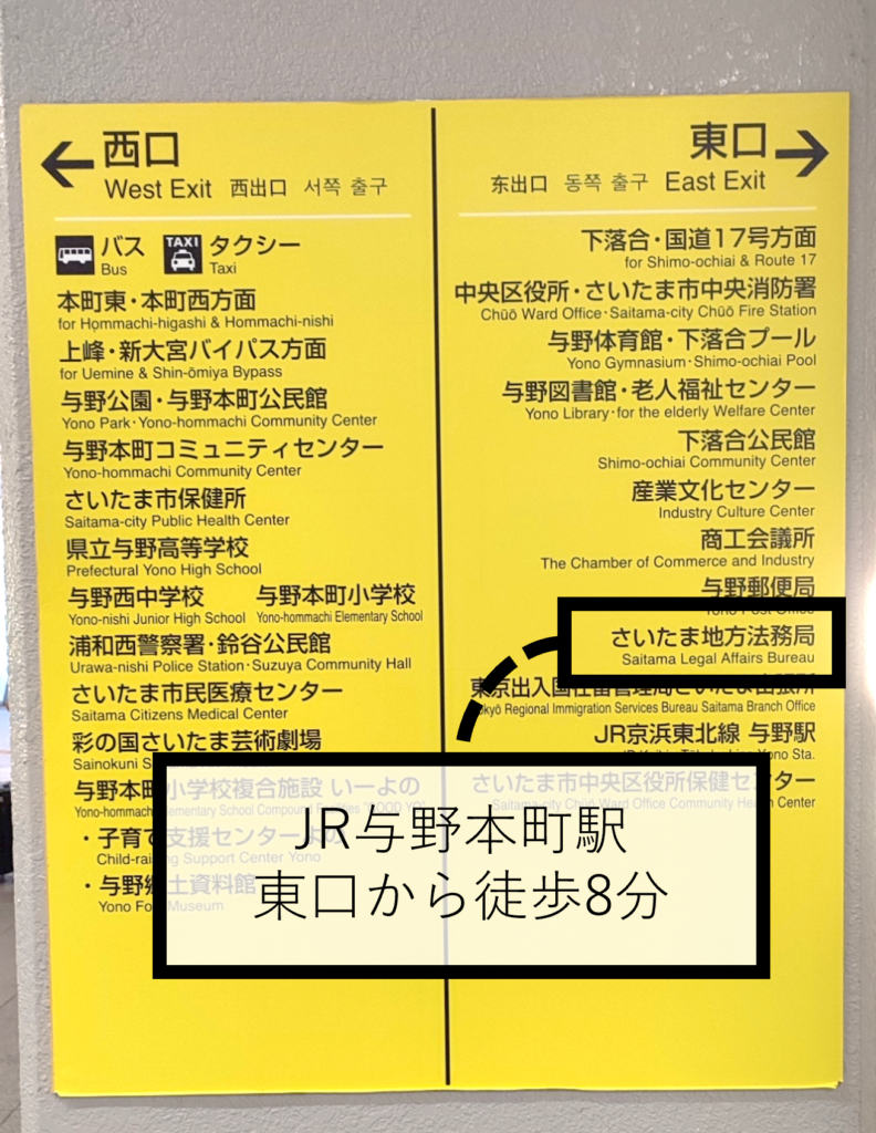 さいたま 地方 法務局 川口 出張所